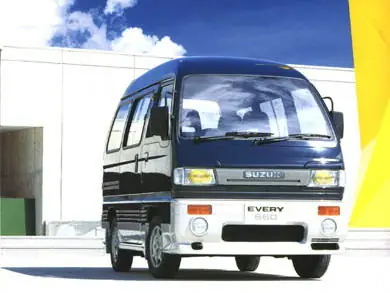 Suzuki Every (DA51V, DB51V) 2 поколение, рестайлинг, минивэн (03.1990 - 08.1991)